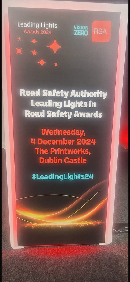 IRVA were very proud winners of the Gertie Shields Supreme Award today at RSA #LeadingLights in road safety awards, where we were also Champions. Well done to all of our volunteers &amp; thank you for all you do to spare others in our loved ones’ honour. It doesn’t go unnoticed. 🙏🏽🥰
