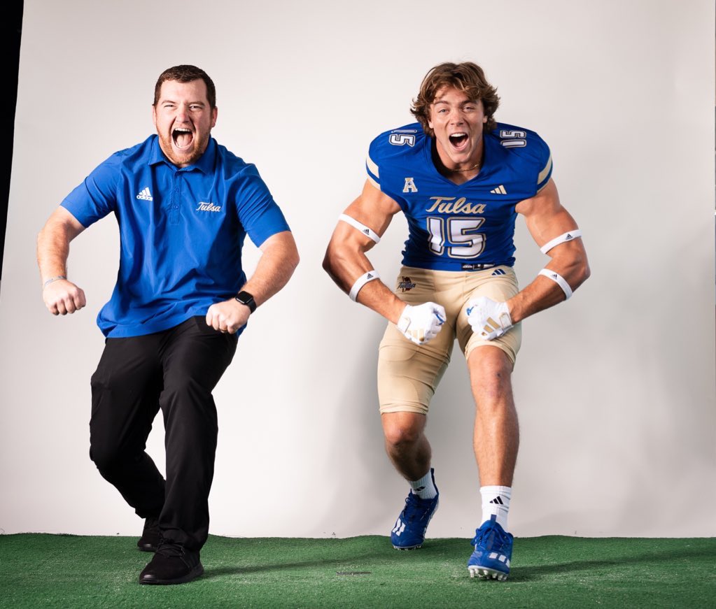 Fired up!!!! 2nd leading tackler in jenks history. Need I say more!?!? Let’s goooooo <a href="/SamStone1515/">Sam Stone</a> 🌀🌀🌀