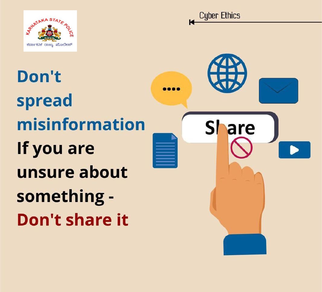 sphaveri's tweet photo. "Always verify the authenticity of messages or information before forwarding them"
#FactCheckBeforeSharing #StopMisinfo #SpreadTruthNotLies https://t.co/ObMGfPtY2x