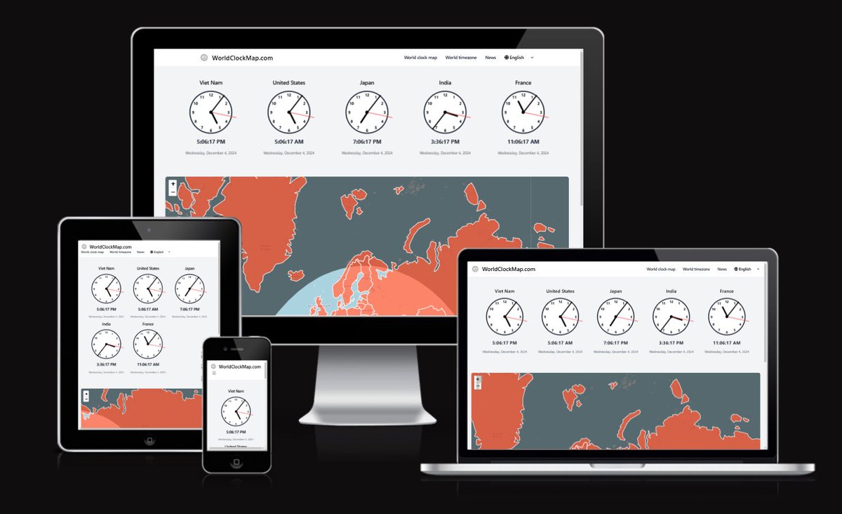 trinh_minh_hieu's tweet image. WorldClockMap.com

Best time for travel, day and night,times, times zones, currency, country

#travel #worldclockmap #domain #times