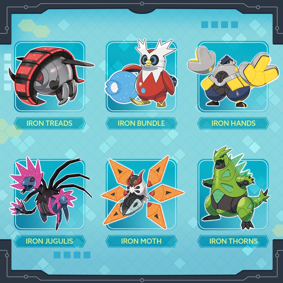PokemonNewsUK's tweet photo. You can only pick one Future Paradox Pokémon, who you adding to your team? 🌌

#PokemonScarletViolet https://t.co/Vr3LD53t14