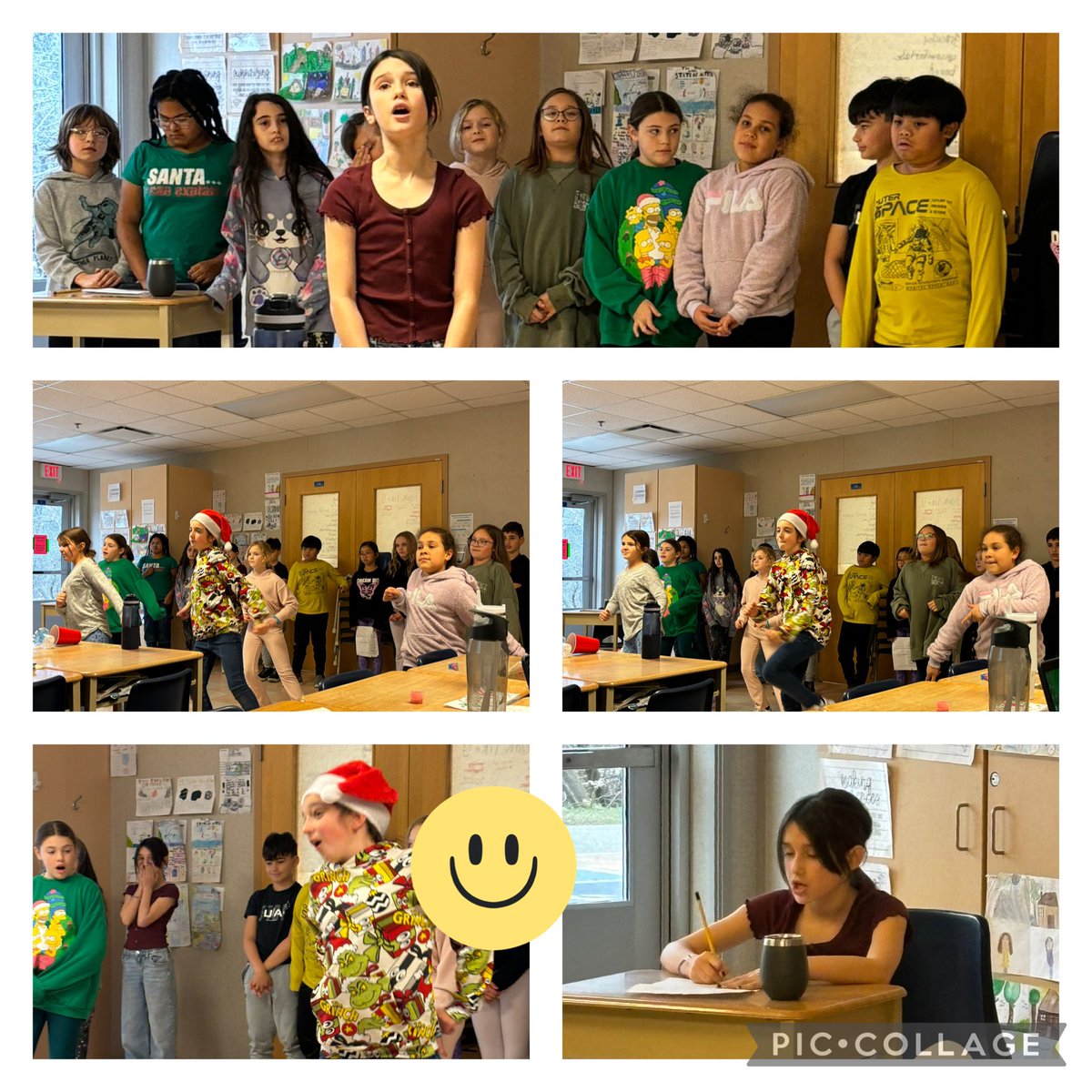 A little sneak peek of the grade 4/5 Christmas concert performance ! We are so excited to share our talents and Christmas cheer ! <a href="/olopcatholic/">Providence</a>