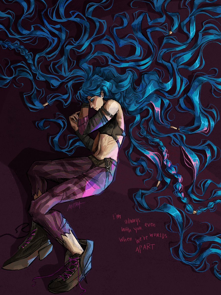 “Is there anything so undoing as a daughter?” #Arcane #arcanefanart #jinx #jinxarcane #jayvik #caitvi #Arcane2