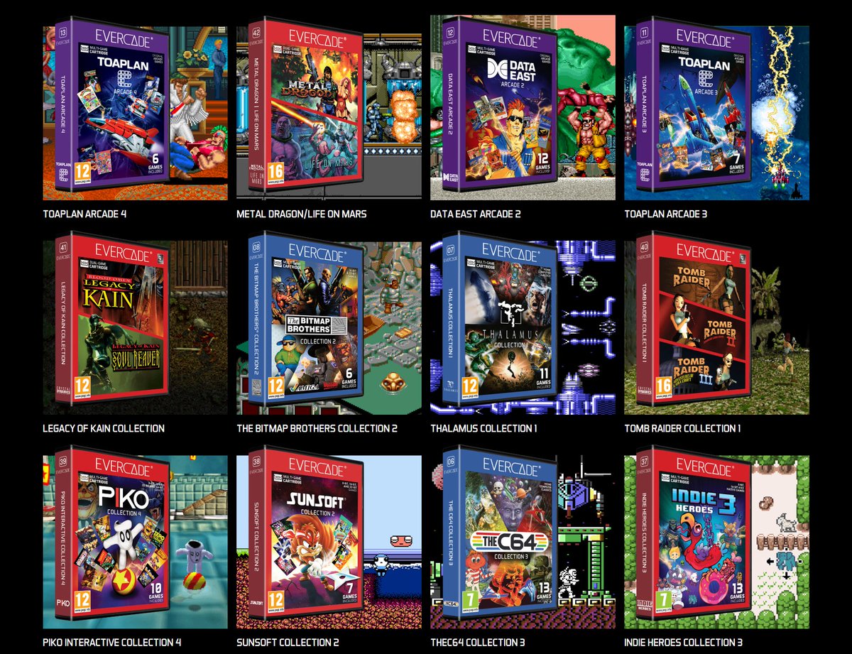 Evercade tweet media