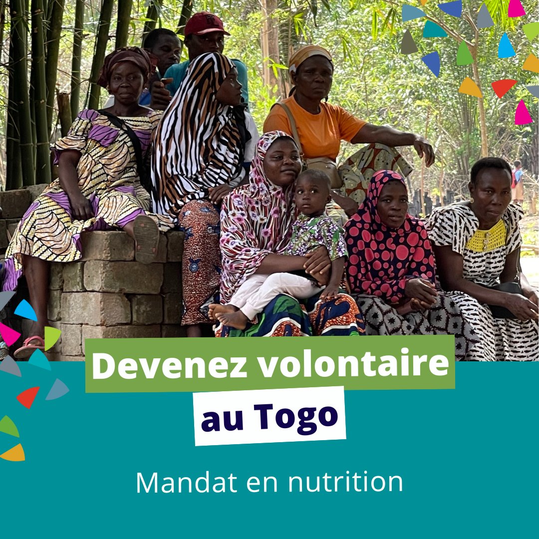 DestinationQSF's tweet image. 🌍🧳 Devenez volontaire en #nutrition au #Togo pour un mandat avec le CRÉDIL l'été prochain!

En savoir + et postuler👉destinationqsf.com

#VolontairesQSF #DestinationSolidarité