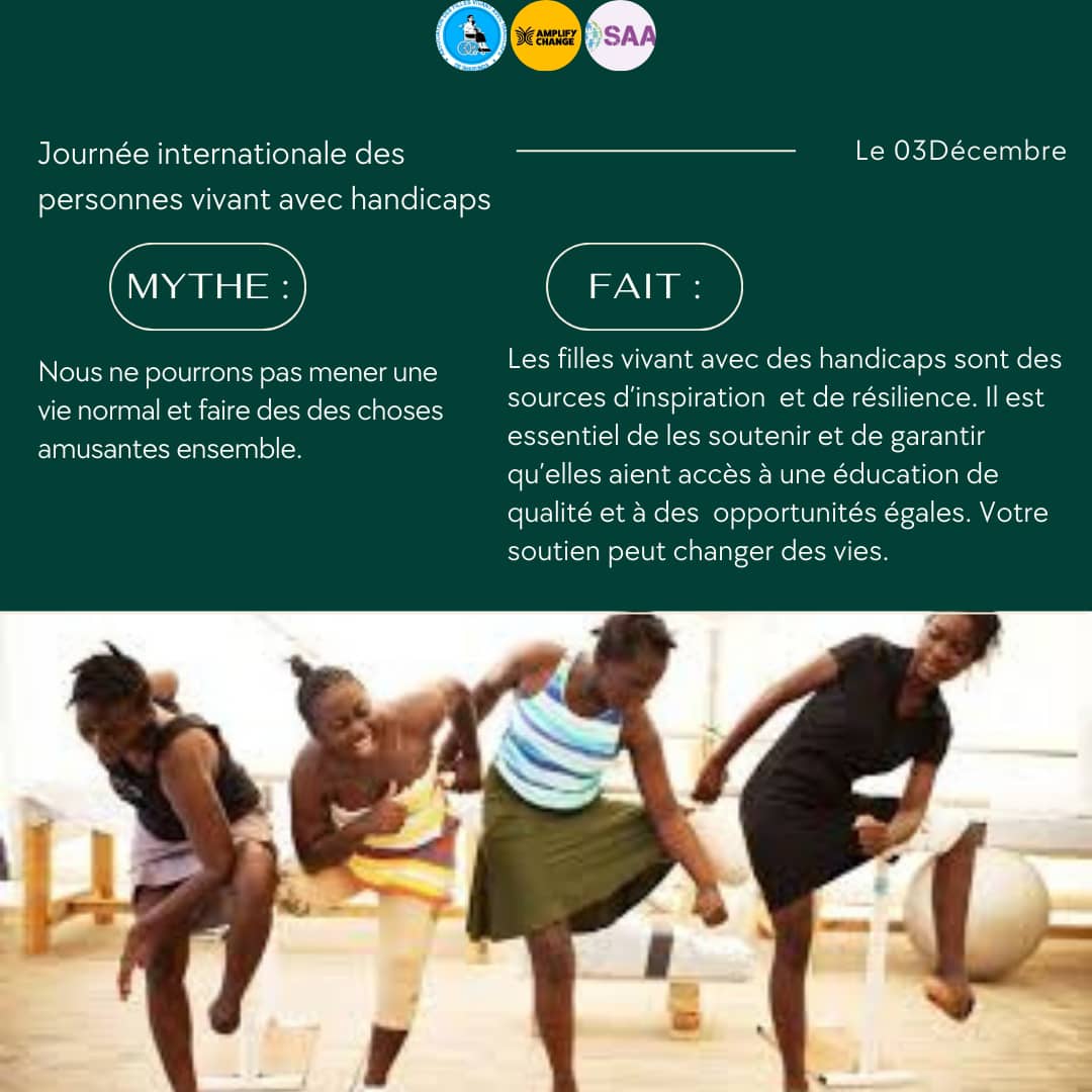 CodyfaRdc2020's tweet photo. Hier était la journée internationale des personnes vivant avec handicaps.
Cette journée n'est pas un choix de hasard mais plutôt une stratégie de faire éveiller nos consciences pour soutenir toute personne handicapée car ce soutien compte pour changer des vies✨
#JIPVH https://t.co/10cSyFkZCZ