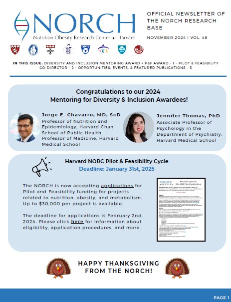 Check out last month's newsletter highlight our Mentoring for Diversity &amp; Inclusion Awardees, upcoming Pilot &amp; Feasibility grant cycle, new P&amp;F co-director, and more!

Read here: bit.ly/4iiEBhW