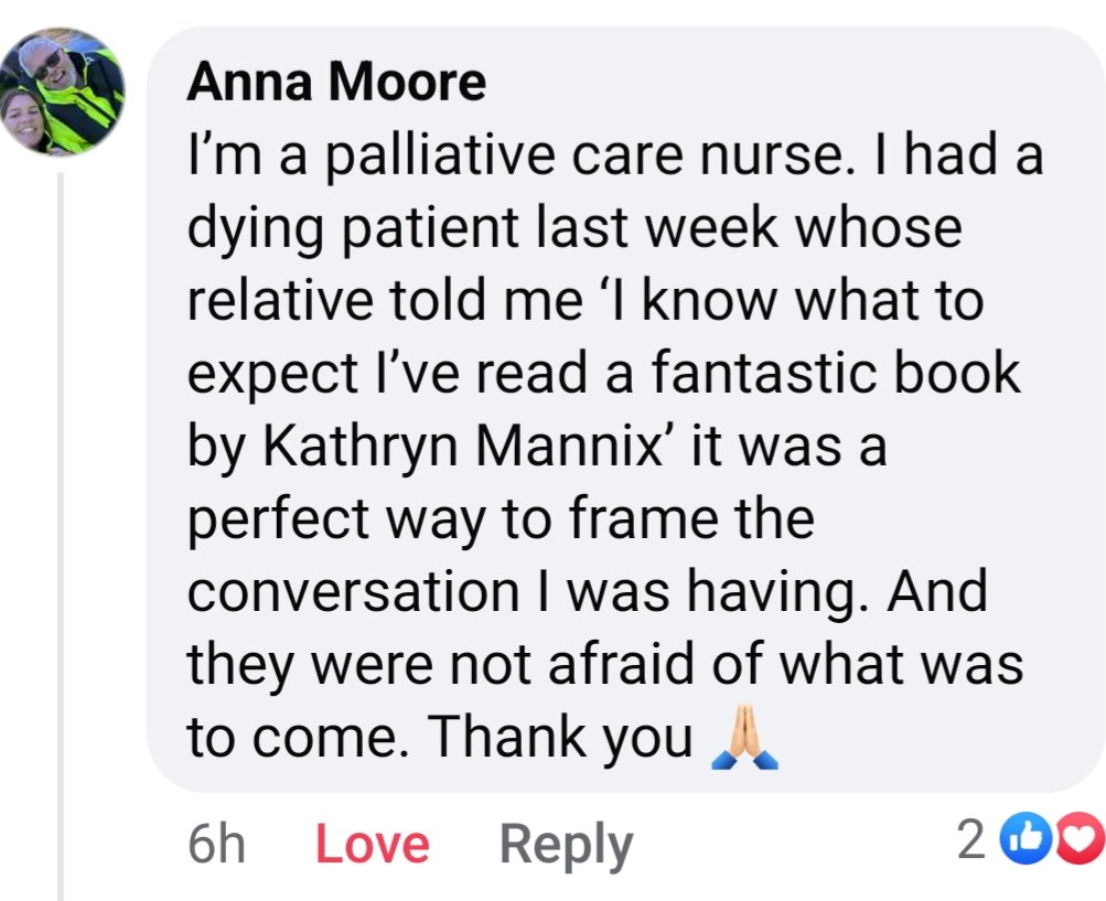 This is why I do what I do.

Posted with permission from Anna.

#MakeADifference
#OrdinaryDying