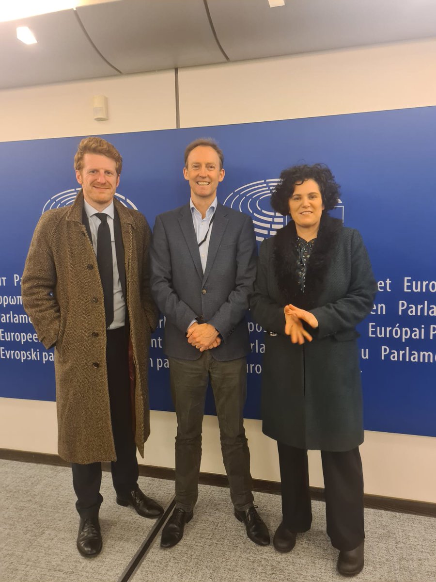 🇪🇺 Positive and constructive discussions in Brussels today as we launch our policy paper, Our European Future.

🤝 As the most pro-European party in the North we want to strengthen our relationship with the EU.

👀 Read more here: sdlp.ie/our_european_f…