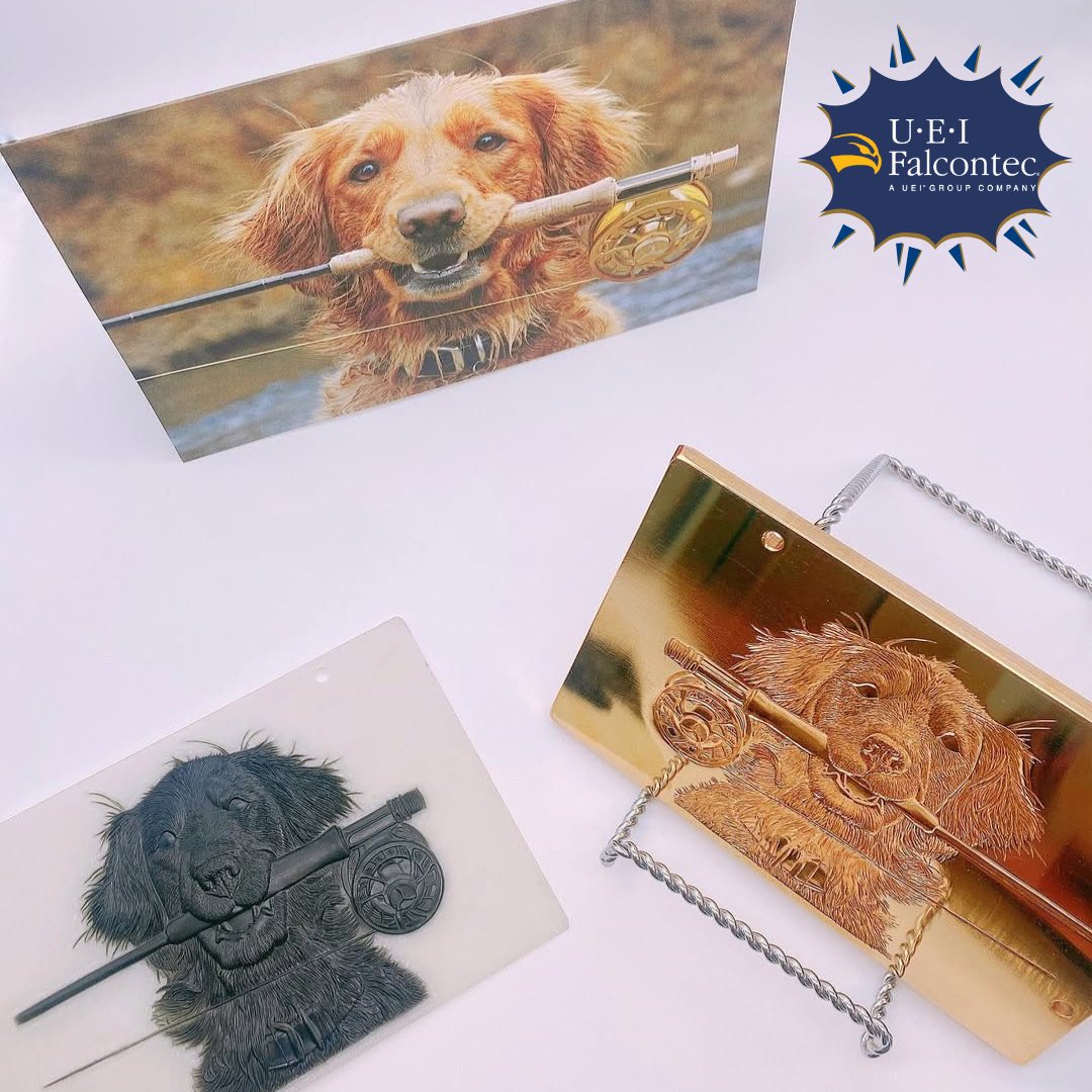 Brass Embossing never looked so paw-some! 🐾
 
#ueifalcontec #ueigroup #combinationdies #embossing #emboss #deboss #foil #sculptured #3d #engraving #brass #print #packaging #packagingdesign #embellishments #labels #labelsandlabeling #luxurypackaging