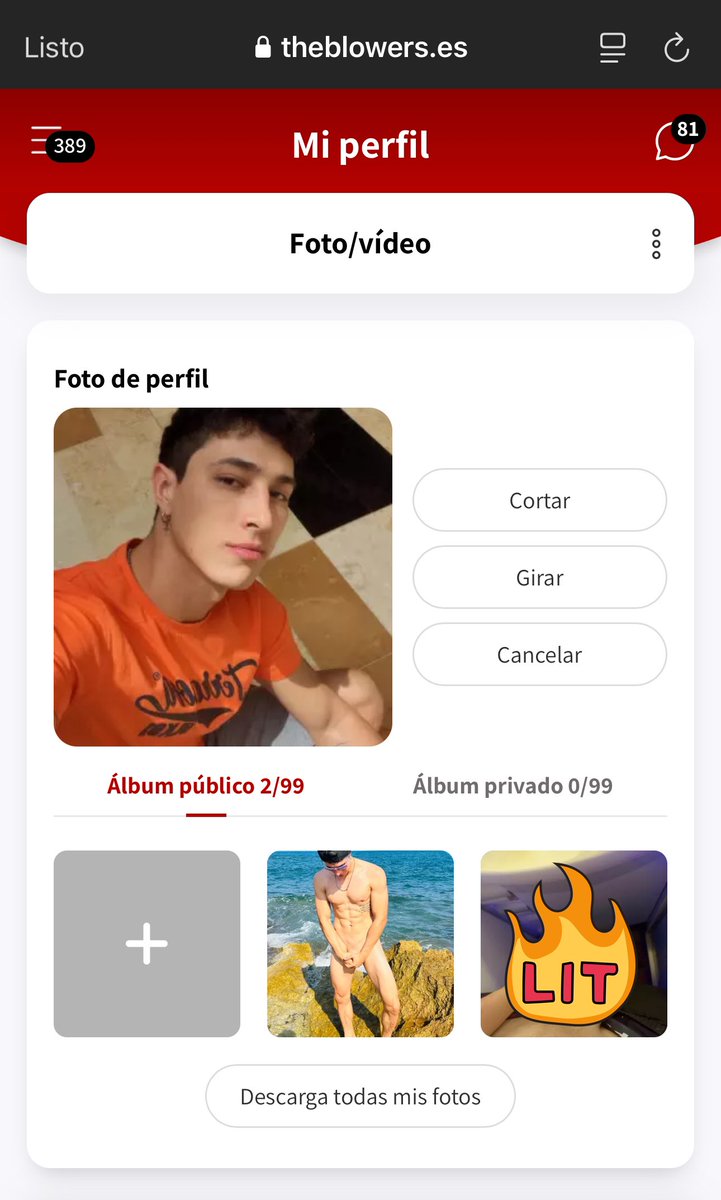 theblowers.com/@jeyjeylg agregue una nueva foto a mi perfil en The Blowers 😳🔥 vayan a verla, se crean su cuenta y hablamos un rato 😜😈