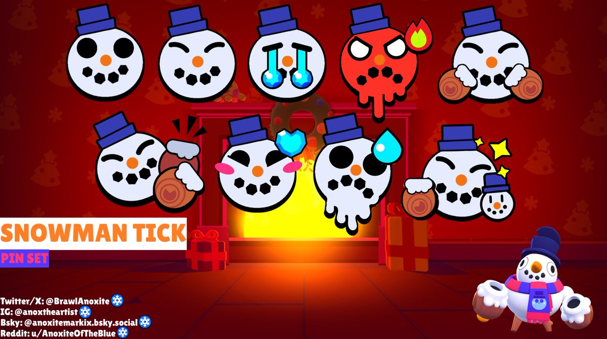 PINMAS DAY 4: Snowman Tick