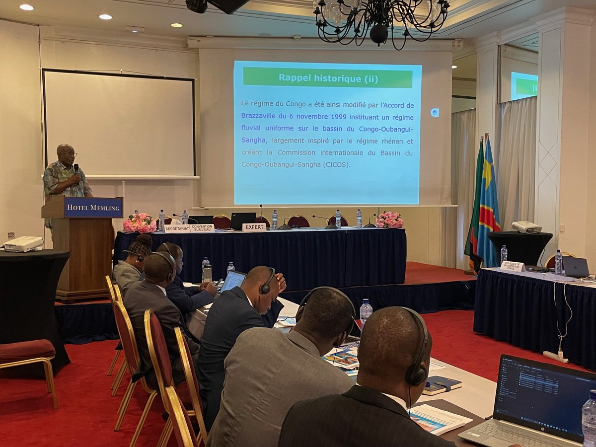 Water Convention & Protocol on Water and Health (@unece_water) on Twitter photo Training for 🇨🇩🇿🇲 on Practical Guide for Developing #watercooperation Agreements
🔍Practical examples from
<a href="/ProfRieuClarke/">Alistair</a> <a href="/NorthumbriaLaw/">Northumbria Law School</a>
Dr María Gwynn #WaterConvention Implementation Cttee
Mr Georges Gulemvuga #CICOS
Dr Aleš Bizjak <a href="/vladaRS/">Vlada Republike Slovenije</a> & Chair of #WaterConvention Bureau Training for 🇨🇩🇿🇲 on Practical Guide for Developing #watercooperation Agreements
🔍Practical examples from
<a href="/ProfRieuClarke/">Alistair</a> <a href="/NorthumbriaLaw/">Northumbria Law School</a>
Dr María Gwynn #WaterConvention Implementation Cttee
Mr Georges Gulemvuga #CICOS
Dr Aleš Bizjak <a href="/vladaRS/">Vlada Republike Slovenije</a> & Chair of #WaterConvention Bureau