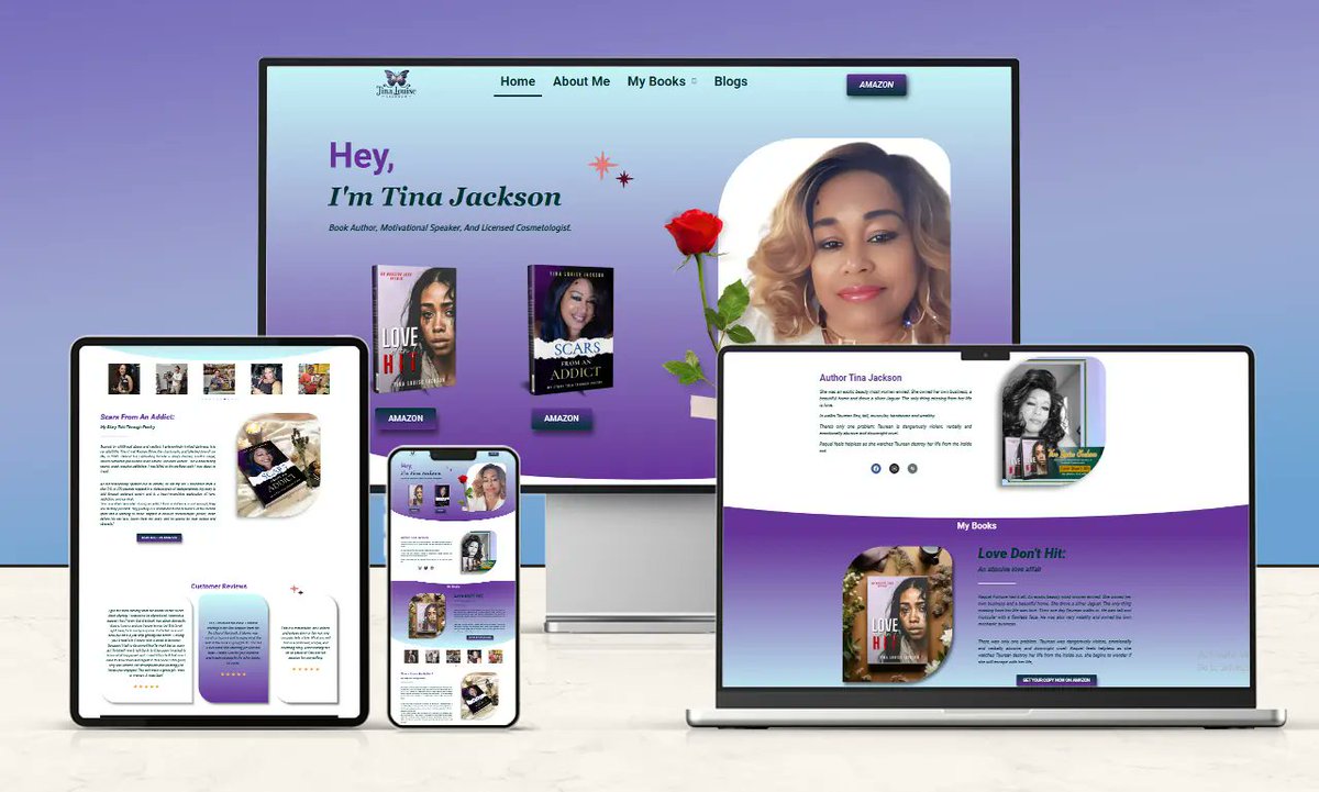 influencer_bd's tweet photo. 🎯Proud to showcase a user-friendly, responsive book author website designed for client!
📌Client's Website: https://t.co/lhNmXS7eWE
📌My Portfolio: https://t.co/NK70wTVIfP
#bookauthorwebsite #websitedesigner https://t.co/AQDg9vy6aD