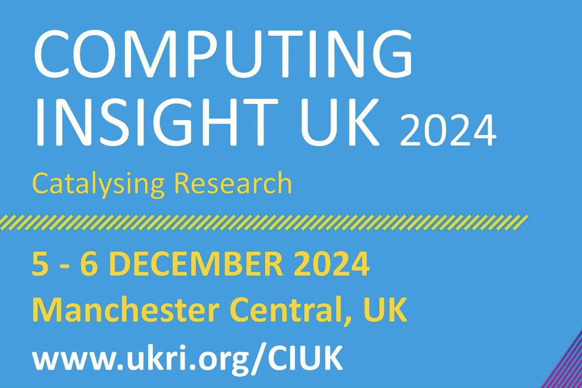 Join us in just 2 days for the 3rd Annual Women in HPC Breakfast at CIUK24! We’ll be highlighting the incredible achievements of the "Move the Needle" project, showcasing how we can advance equity, diversity, and inclusion in our field. buff.ly/3AEwXgN  #MoveTheNeedle