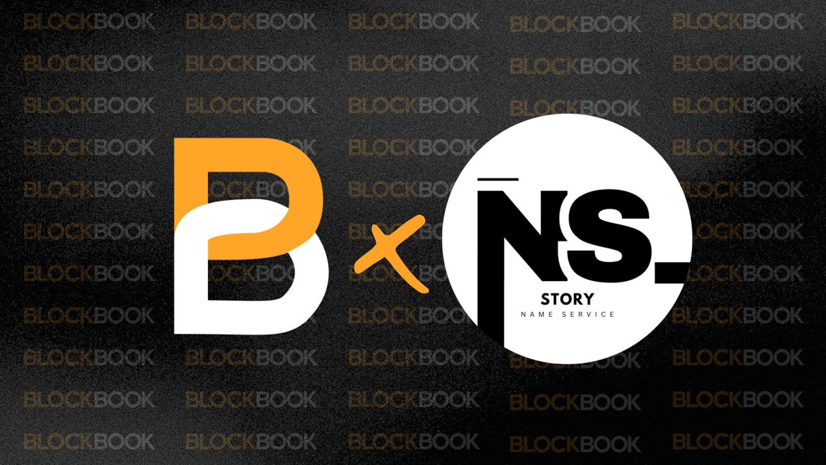 BlockBook x Story Name Service 🫡

We are excited to announce our partnership with <a href="/story_names/">Story Name Service (꧁IP꧂)</a> , an IP domain name service built on
<a href="/StoryProtocol/">Story</a> 

Create and manage brand assets under your .ip name.

As a result of this collaboration, anyone who holds a BlockBook badge can get