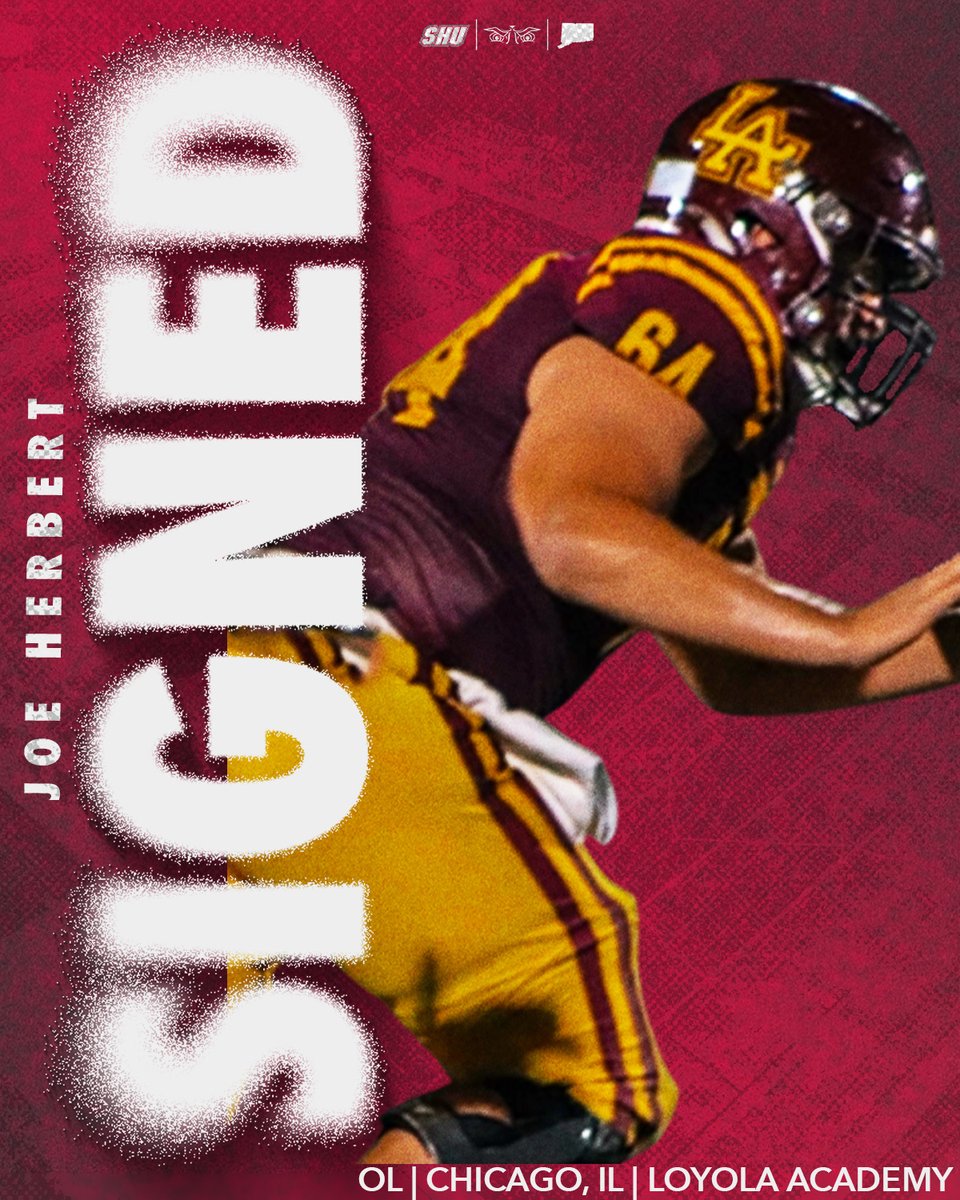 𝕊𝕚𝕘𝕟𝕖𝕕.

Welcome Joey to the SHU Football family!!

#WeAreSHU🏈| #DEAL | #SHUGRIT