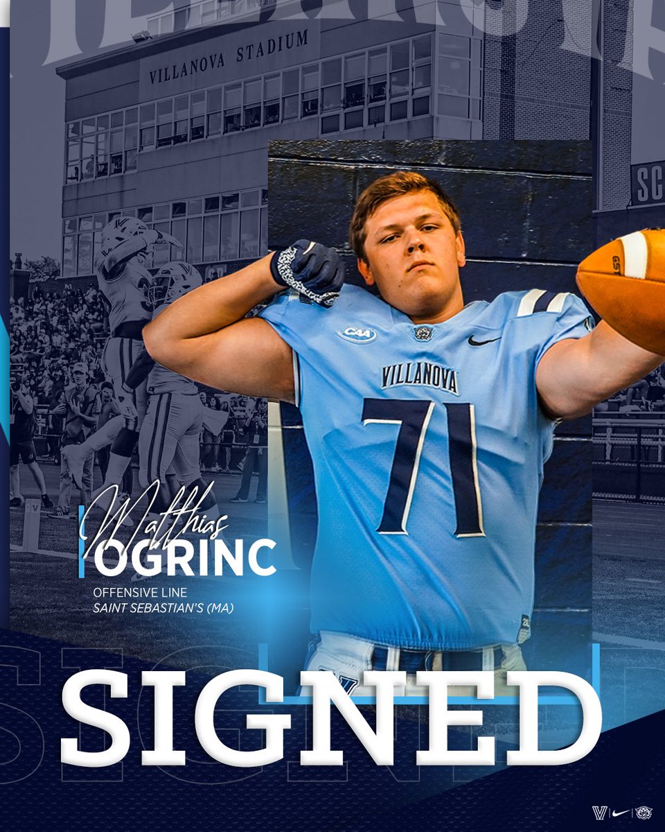 It’s official! ✍️ Join us in welcoming Matthias Ogrinc to #NovaNation! 

#TapTheRock | #NSD25