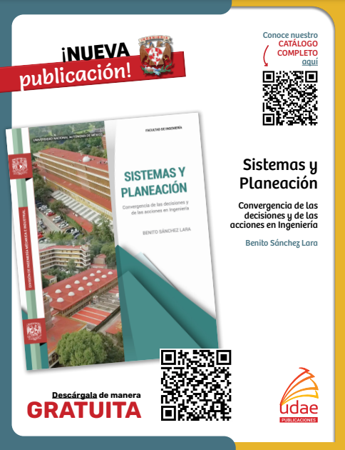 BENITOSANCHEZL1's tweet photo. ¡La Planeación en la Ingeniería es mejor entendida desde el enfoque sistémico! Gracias @FIUNAM_MX @DIMEIFIUNAM por el apoyo 👏👏
¡Ya disponible para consulta!  🚨🚨 https://t.co/DHwagjiRVi