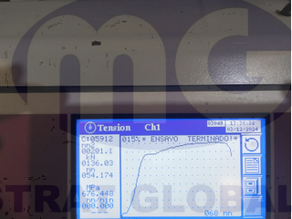 maestratglobal's tweet photo. Control de calidad - Barras corrugadas 
Ensayo de tracción: determinar el límite elástico, carga unitaria de rotura, alargamiento de rotura y alargamiento total bajo carga máxima #maestratglobal #calidad  #identificacion #codigoestructural #B500S #B500SD #aunproblemaunasolucion https://t.co/QqnXeMP6iu