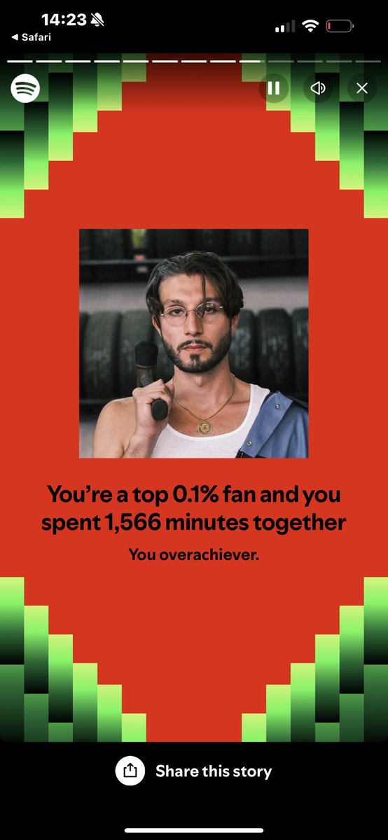 Yas_LBBH's tweet photo. Rightfully so 🫡
#spotifywrapped @bbnomula https://t.co/nvJrl5Z3uA