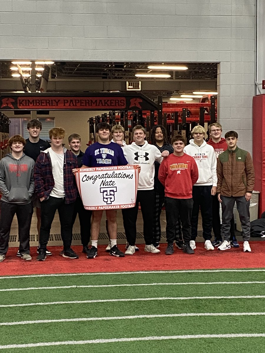 Maker_Football (@maker_football) on Twitter photo Congrats to Nate on signing his NLI to play football at St. Thomas next year! #WaterIt <a href="/NathanRathkamp/">Nathan Rathkamp</a> Congrats to Nate on signing his NLI to play football at St. Thomas next year! #WaterIt <a href="/NathanRathkamp/">Nathan Rathkamp</a>