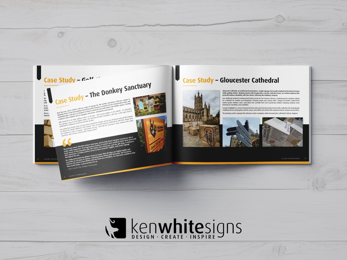 We recently helped <a href="/kenwhitesigns/">Ken White Signs</a> stand out at a trade show with an immersive stand design &amp; quality brochure💥 Brand impact got some great conversations started! Can we help your business stand out? #BrandImpact #DesignAgency #MarketingAgency #BrochureDesign #ExhibitionDesign