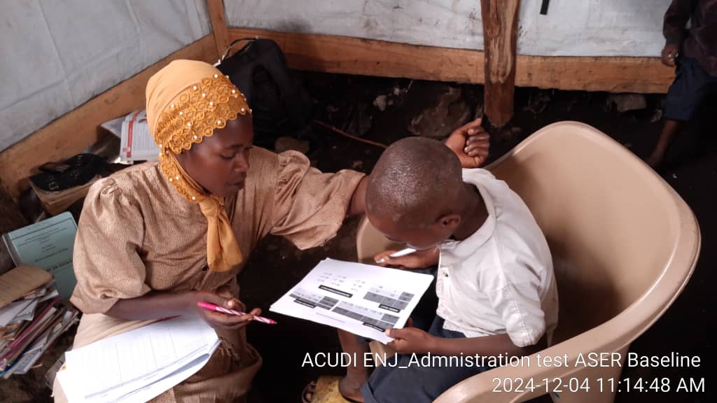 Le test ASER continue à Buhimba dans les écoles ciblées par le projet #education est la réponse de USAID. Ce projet est exécuté par <a href="/AcudiAsbl/">ACUDI asbl</a> grâce au financement de <a href="/USAID/">USAID</a> à travers <a href="/fhi360/">FHI 360</a> <a href="/USAIDEducation/">USAID Education</a> <a href="/USEmbKinshasa/">U.S. Embassy Kinshasa</a> <a href="/fhi/">Jefferson Hunt</a>