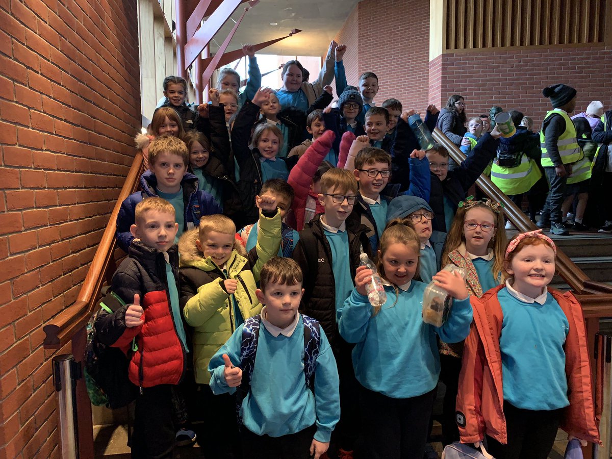GoliathTrust's tweet photo. Happy faces…children from our Belfast schools were thrilled to see ‘A Christmas Carol’ @LyricBelfast 
It was a day like no other for close to 400 kids. 
@RayHaydenAW @mukeshji147 @MaryMad11365338 @siobhanpscott @TracyGalvin77 @AlMcDonnellSB 
@dunlop_ni https://t.co/oupTclTjmP