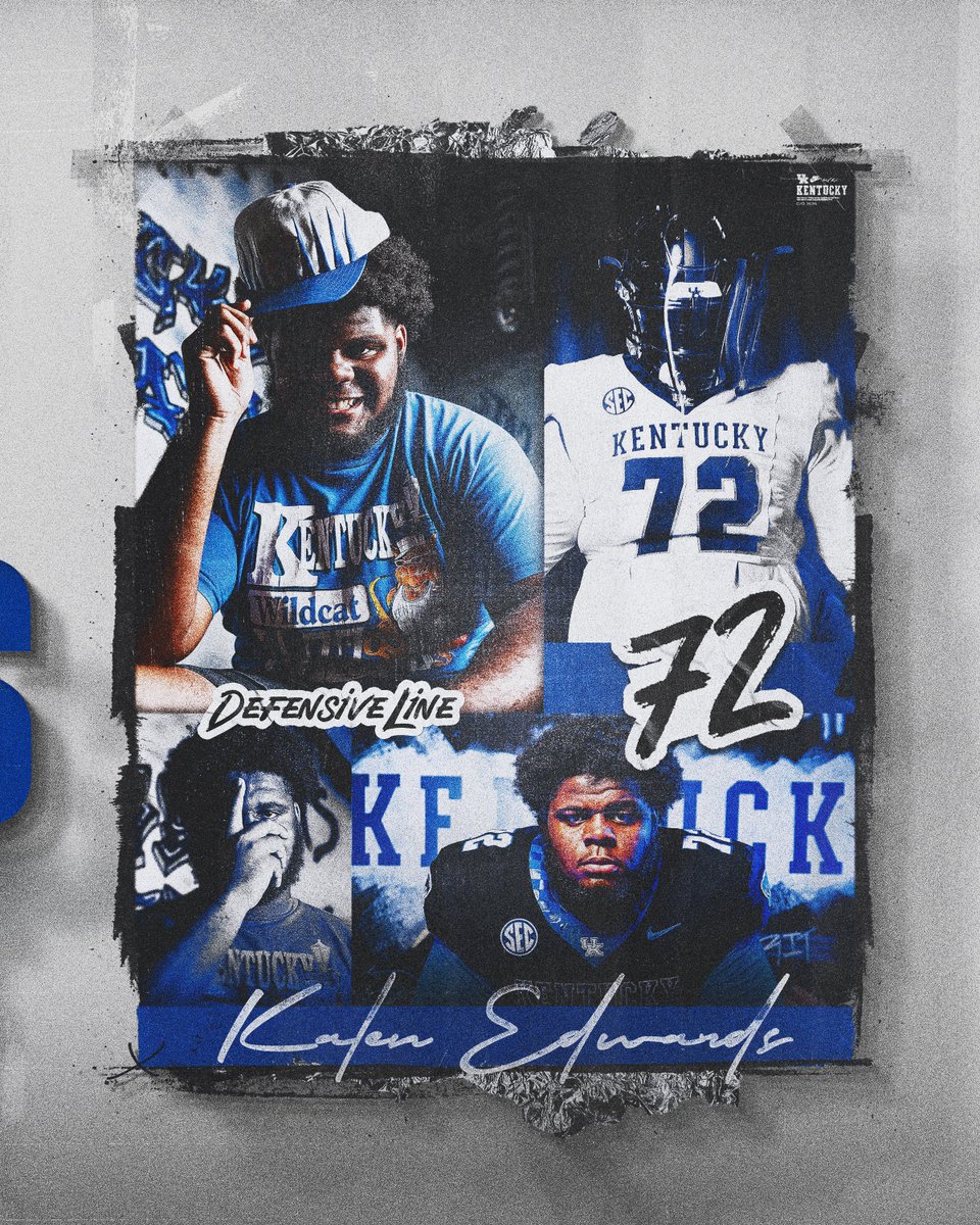 Kentucky Football (@ukfootball) on Twitter photo Welcome to #BBN, <a href="/KalenEdwards4/">Kalen Edwards</a>.
#NSD25 😼 Welcome to #BBN, <a href="/KalenEdwards4/">Kalen Edwards</a>.
#NSD25 😼
