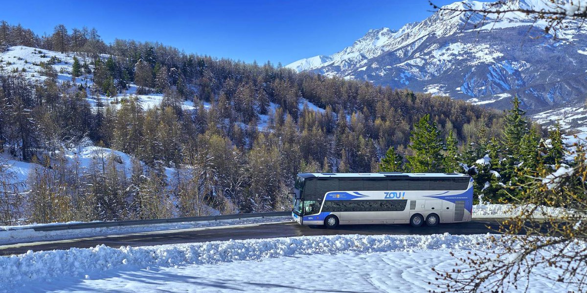 [ALPES DU SUD] Cet hiver, avec ZOU!, <a href="/MaRegionSud/">Région Sud</a>  vous emmène au pied des pistes des stations de sports d’hiver des Alpes du Sud, en bus ou en combiné train et bus, le tout à partir de 2,10 € le trajet !

ℹ️ zou.maregionsud.fr/acces-aux-stat…

#purealpes
