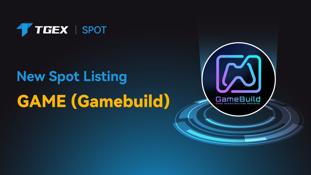 TGEX_COM's tweet photo. 🚀 Exciting news! TGEX has officially listed the GAME/USDT trading pair!
👉Start Trading Now :https://t.co/9klB1LXaLP
and explore new opportunities in the gaming sector. 🎉🎉🎉
Join us and be part of the action! #TGEX #GAME #USDT #CryptoTrading #GameBuild https://t.co/AI0ICNERD5