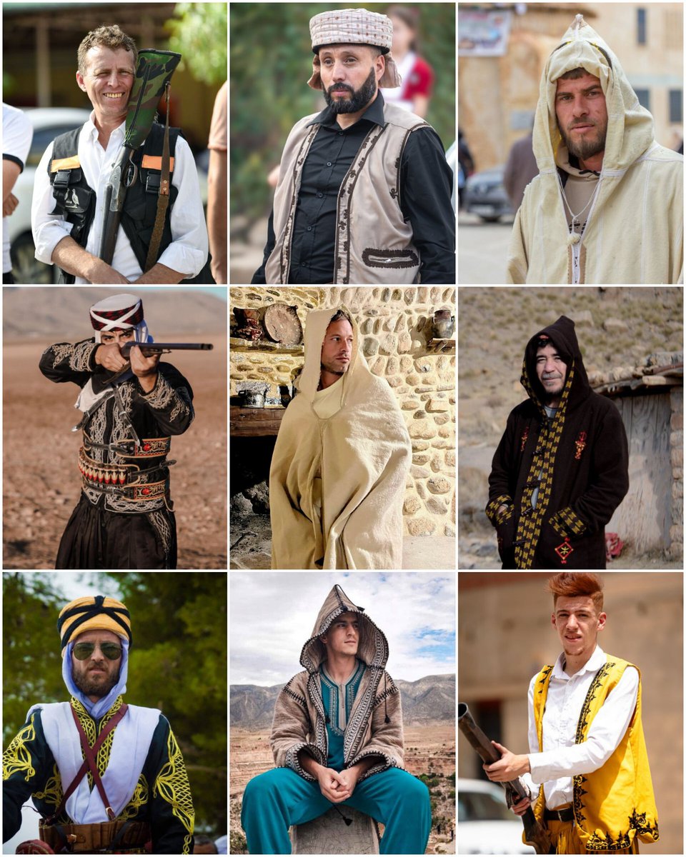 algeria_numidia's tweet photo. Chaouia men in Algeria, in traditional local dress 🇩🇿♓
#Algeria #Chaoui #Aures https://t.co/KXEoLyw7OQ