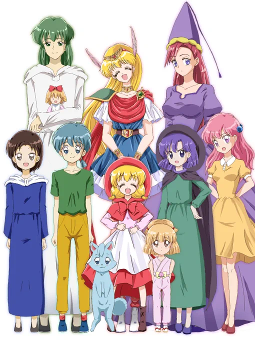 今年は、アニメ赤チャチャ放送開始から30周年でしたね!(こちらは、コントラスト差分) 