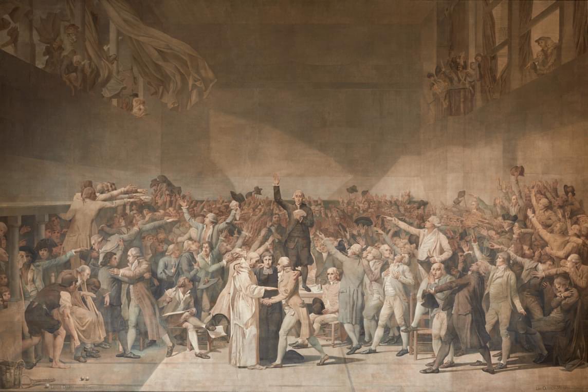 📚 Découvrez les nouveaux articles des #CarnetsDeVersailles sur le tableau du serment du jeu de Paume conservé au Château de Versailles. 

ℹ️ La salle du Jeu de Paume est accessible au public tous les jours de 12h30 à 17h30.

👉lescarnetsdeversailles.fr/2024/12/un-ser…
👉lescarnetsdeversailles.fr/2024/12/un-ser…