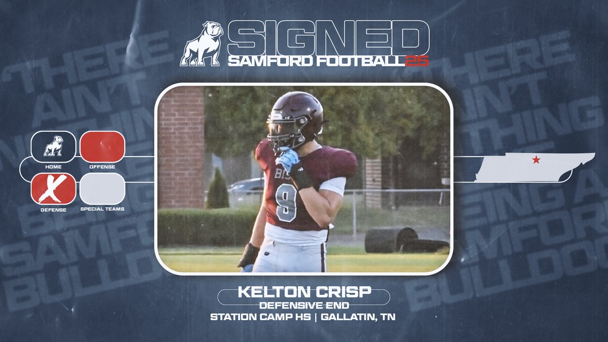 𝓢𝓘𝓖𝓝𝓔𝓓✍️

Welcome to the 205, <a href="/CrispKelton/">Kelton Crisp</a>‼️

#HatchAttack | #AllForSAMford | #NSD25