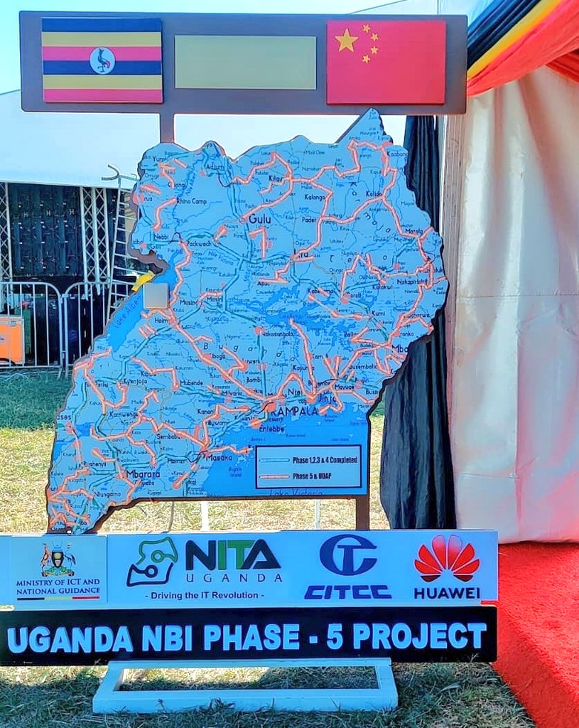 CHRISBARYOMUNS1's tweet image. President Y.K Museveni has today launched the 5th phase of the National Backbone Infrastructure(NBI) project in Moroto. Under the first 4 phases, 53 districts were reached with the internet fibre. Phase 5 will extend it to the remaining districts & also do last mile connections.