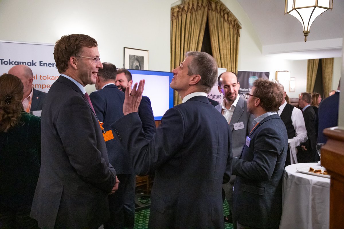On Monday, we hosted the Fusion Energy APPG Christmas Reception. It was a fantastic event and a great opportunity to celebrate developments in fusion in 2024.

Thank you to <a href="/Bill_Esterson/">Bill Esterson</a> MP, Tim Bestwick and <a href="/jameswnaish/">James Naish MP</a> MP for speaking and to all attendees who joined us.