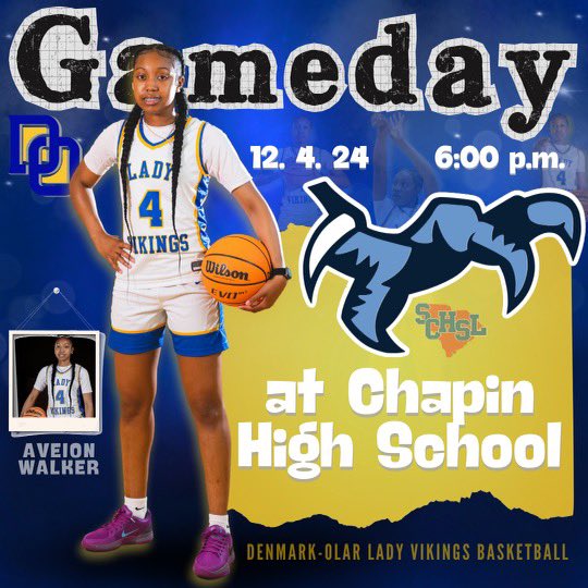DOLadyVikings's tweet photo. Lady Vikings open the 2024-2025 season on the road at Chapin High School.
#32min #LadyVikings #TheGrindDontStop https://t.co/kohM26Ltfn