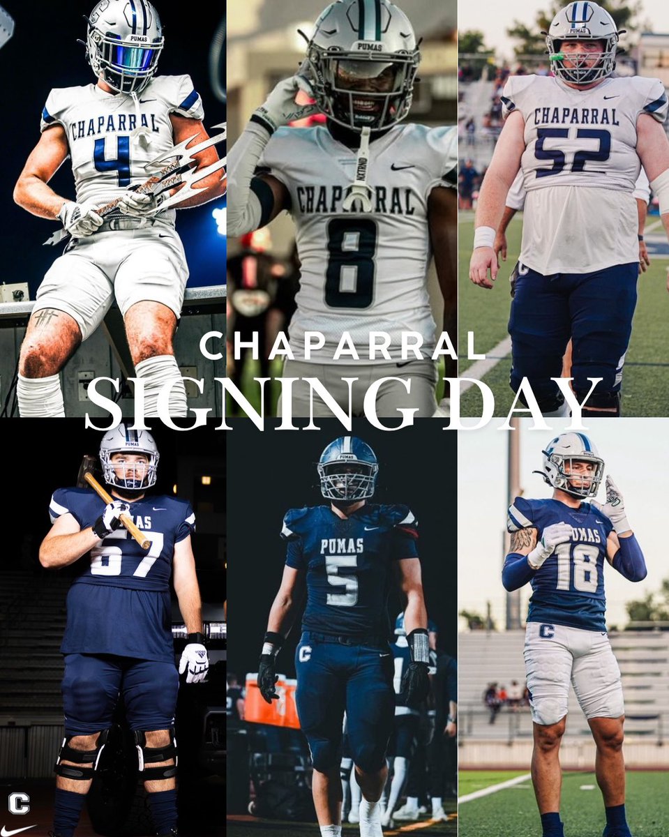 These six Pumas will make it official today-The rest of the 2025 graduating class will make it official at a later date.

Shane Klingelberg- Southern Utah
JJ Cravin- Idaho
Cole Fuller- Cal Poly
Liam Porter- Davidson
Justin Selway- Air Force
Corbin Frutos- Cal Poly

#PumaPRIDE