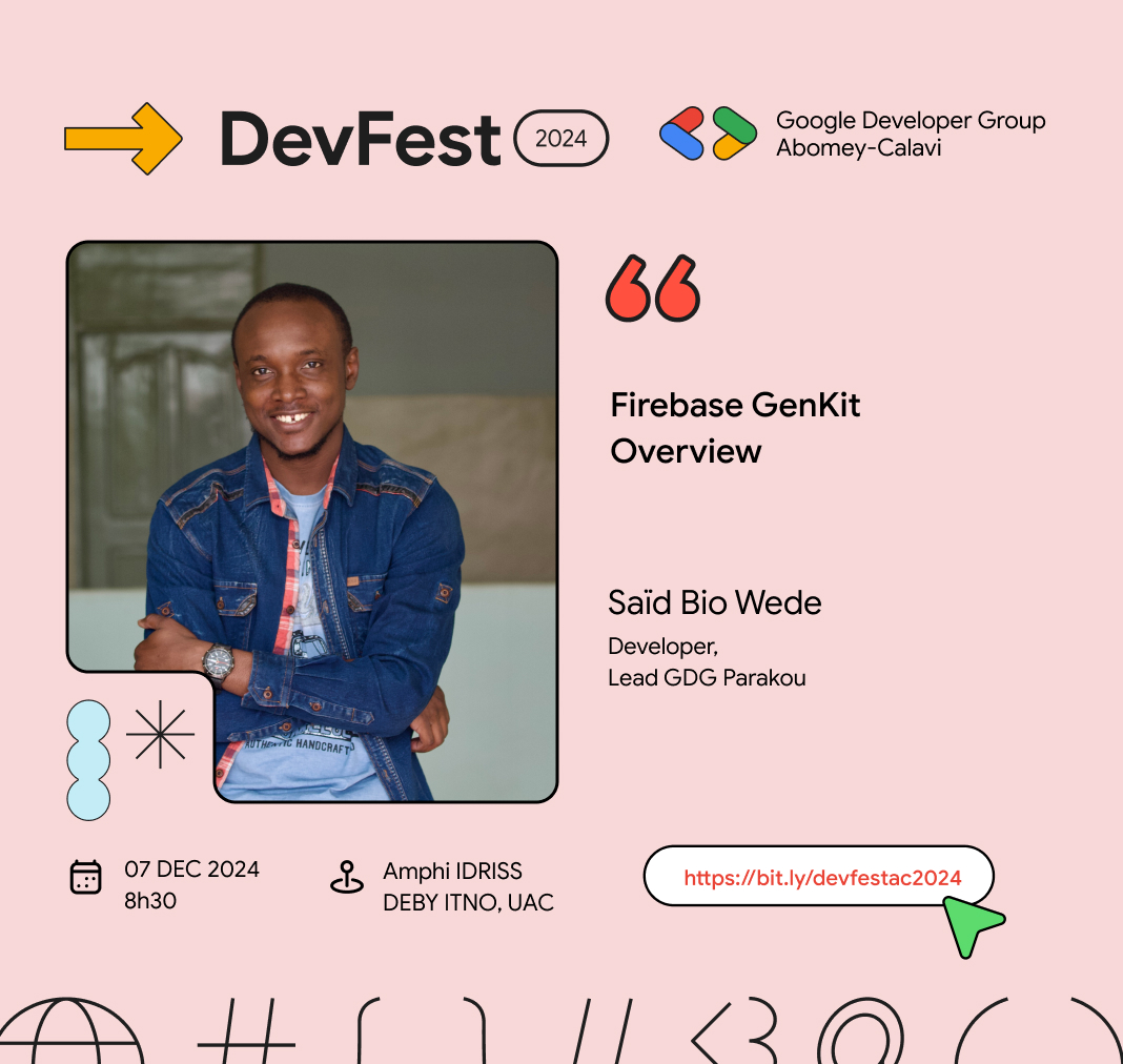 GDG Abomey-Calavi🇧🇯 #DevFest2025 tweet media