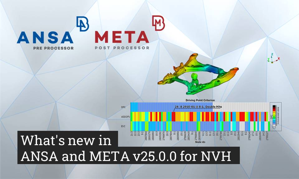 betacae's tweet photo. 🔥 Check out the latest advancements in ANSA and META for the NVH domain in version 25.0.0.!

🎥 Watch the video: https://t.co/vIvV2yPZDH

#ANSAv25 #METAv25 #NVH #BETACAE https://t.co/uKQdM6VzuF