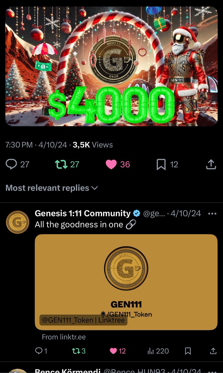 BabyGEN111's tweet photo. @MarsDoktor @gen111_token https://t.co/WMiAn8oNDU