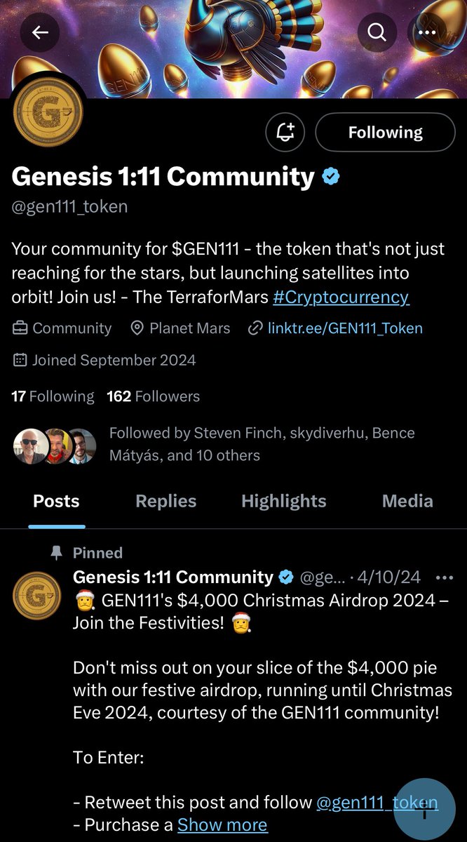 BabyGEN111's tweet photo. @MarsDoktor @gen111_token https://t.co/WMiAn8oNDU