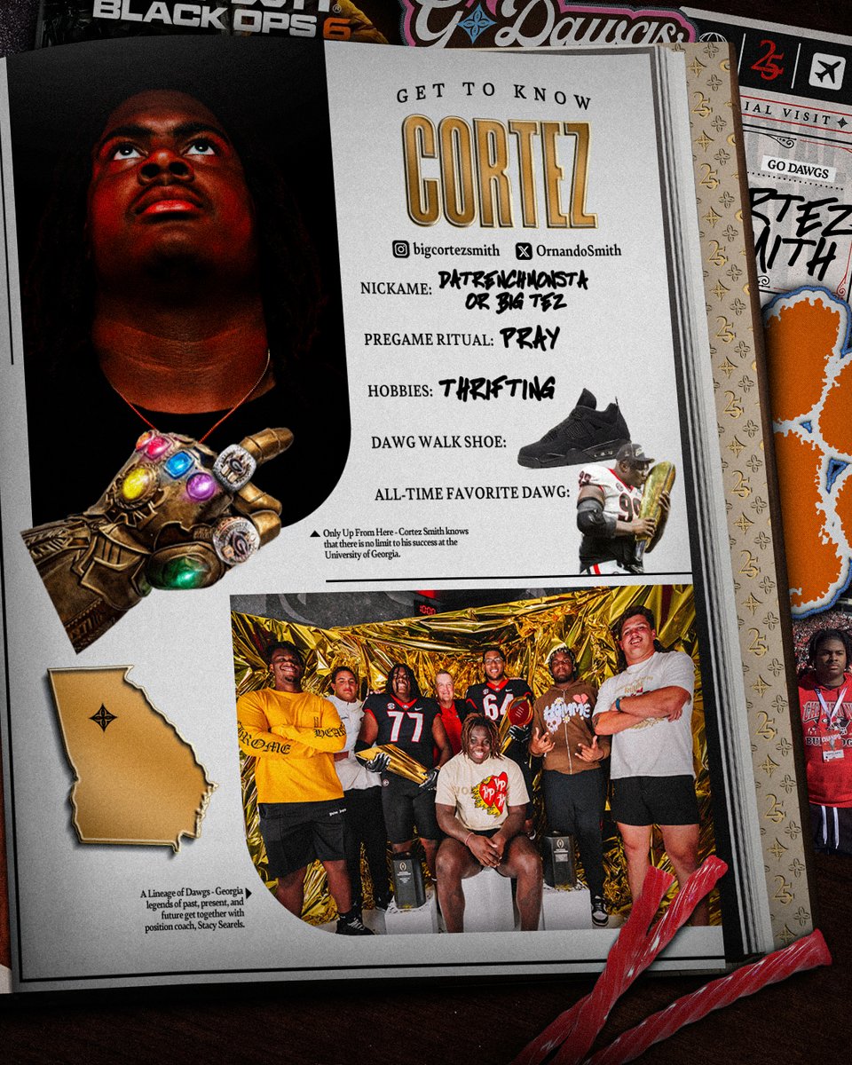 OL - Cortez Smith

Lilburn, GA

#GoDawgs