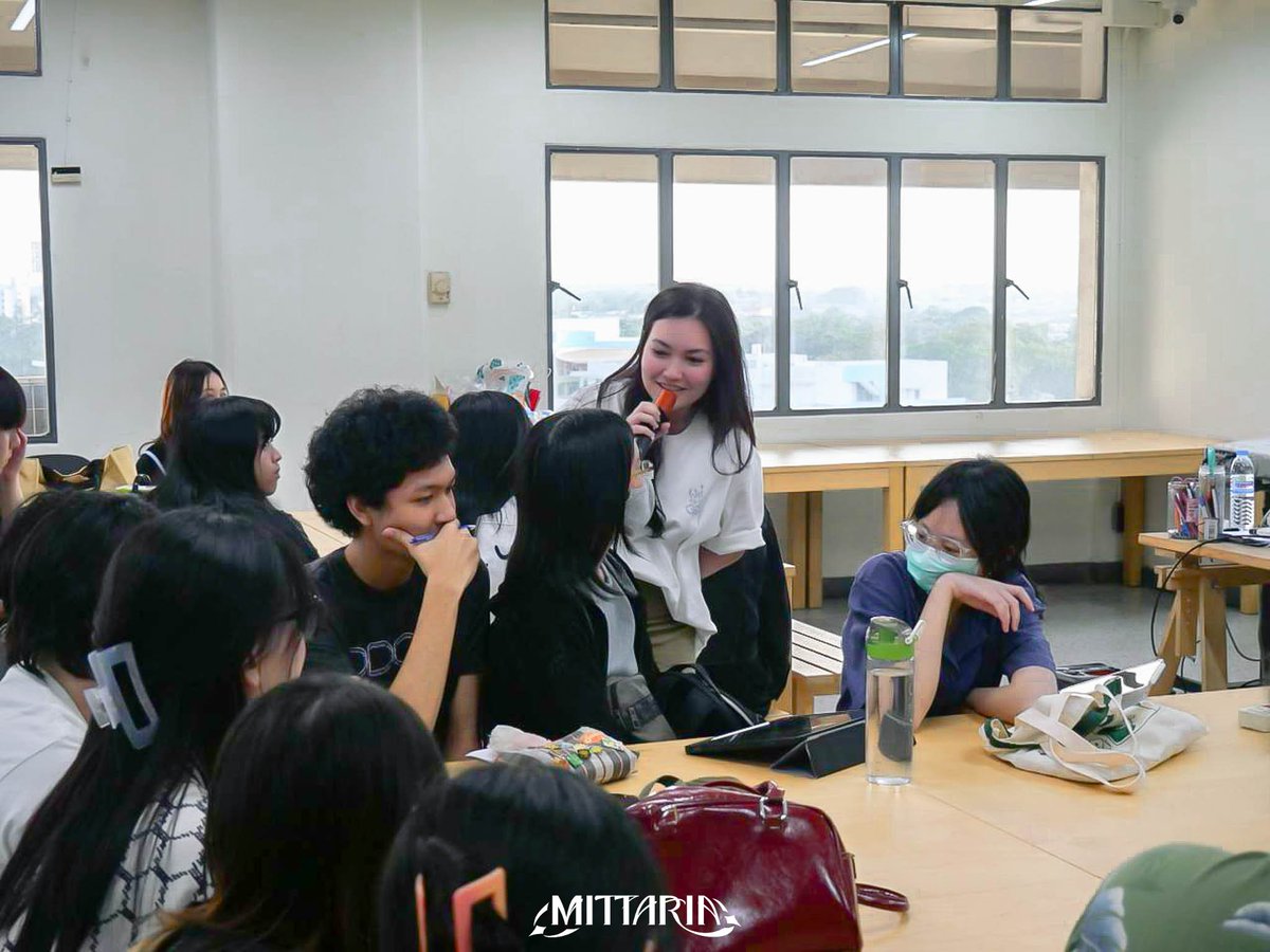 Mittaria (@mittaria_origin) on Twitter photo The Mittaria team, representing <a href="/TandBMedia/">T&B Media Global Thailand</a>, is excited to kick off our university roadshow! 📚
We're starting at King Monkut’s University of Technology Thonburi (KMUTT) to share the power of Web3 and the future of the creator economy.
We can't wait to visit more campuses! 💫 The Mittaria team, representing <a href="/TandBMedia/">T&B Media Global Thailand</a>, is excited to kick off our university roadshow! 📚
We're starting at King Monkut’s University of Technology Thonburi (KMUTT) to share the power of Web3 and the future of the creator economy.
We can't wait to visit more campuses! 💫