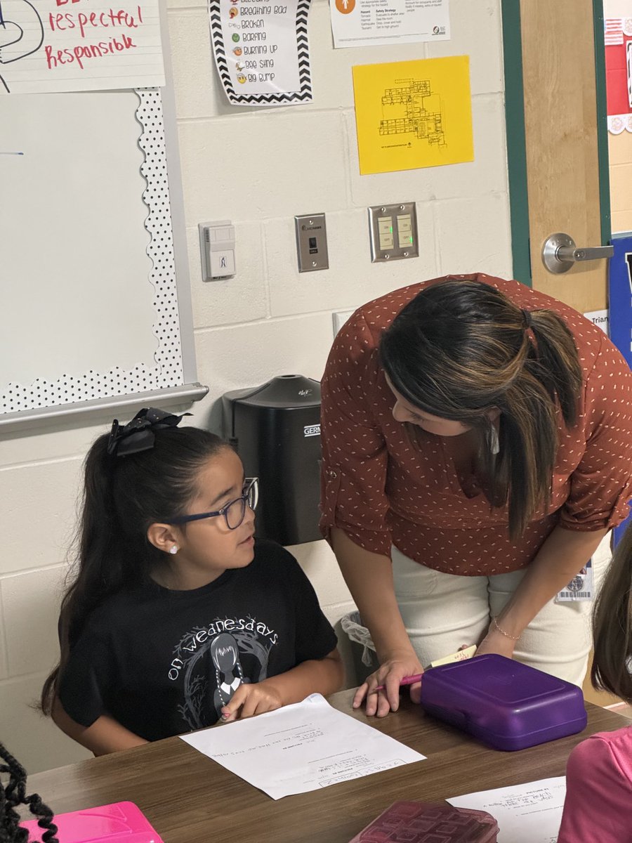 Mrs. Valdez consistently gave feedback to students while they worked in small groups or with partners.  Her data collection was on point.  Thank you for being so amazing.  ⁦<a href="/NISDWernli/">Dr. Caroline Wernli Elementary School</a>⁩ ⁦<a href="/mrsfeldt5/">Casey Feldt</a>⁩