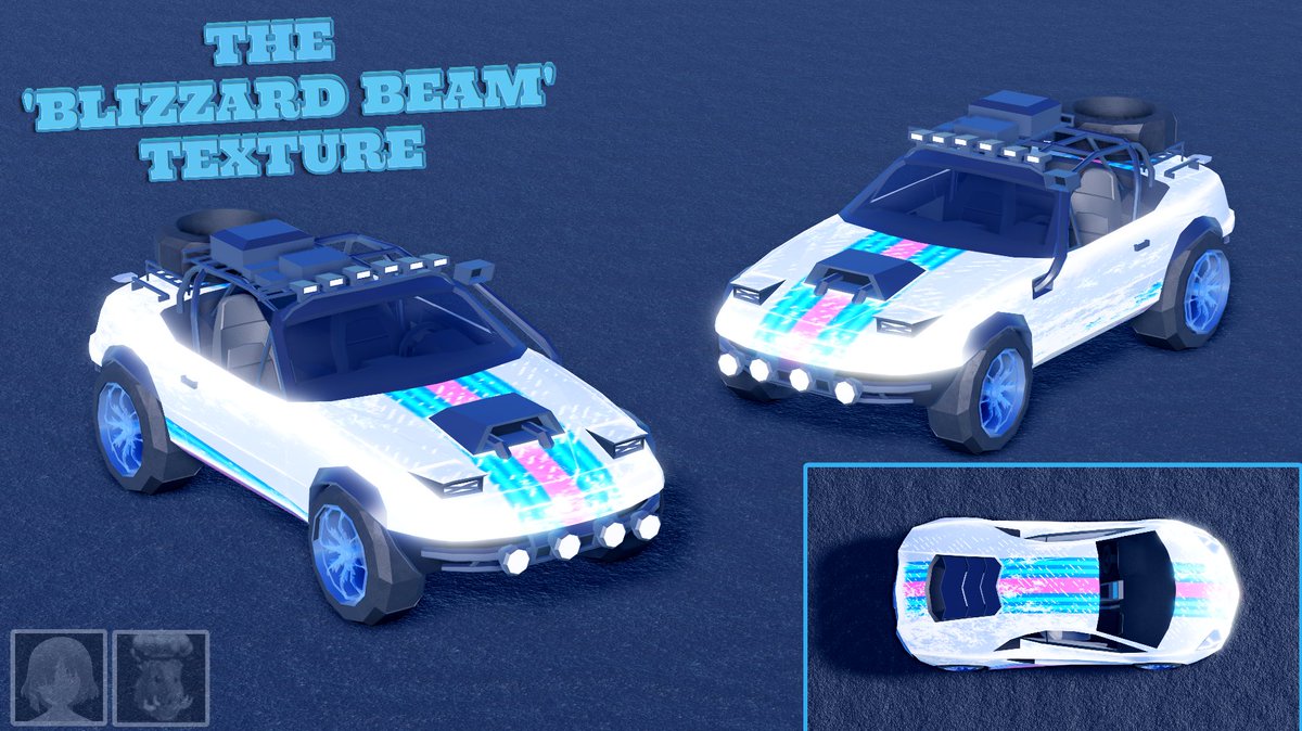 Introducing the 'Blizzard Beam' texture, me and <a href="/N0G00DNIK/">Nogoodnik</a>'s entry for Season 24! ❄️
reddit.com/r/JailbreakCre…

Passing off as his own creation, I helped out a bit since it's his first ever submission and wanted to make sure all was good, be sure to support the post! 🙃