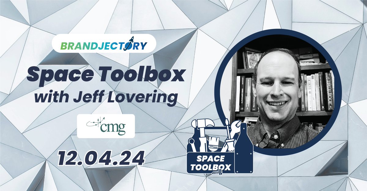 Today, Jeff Lovering, Customer Marketing Group,  will join the <a href="/Brandjectory/">Brandjectory</a>  Space Toolbox to go 1-on-1 with  founders &amp; their questions about pricing, margins &amp; strategy! Jeff is THE expert on Pricing Strategy &amp; we are thrilled to offer his expertise to our members!