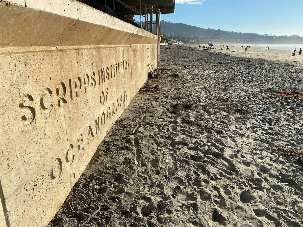 Scripps Institutions of Oceanography - enjoying the beach outside my office